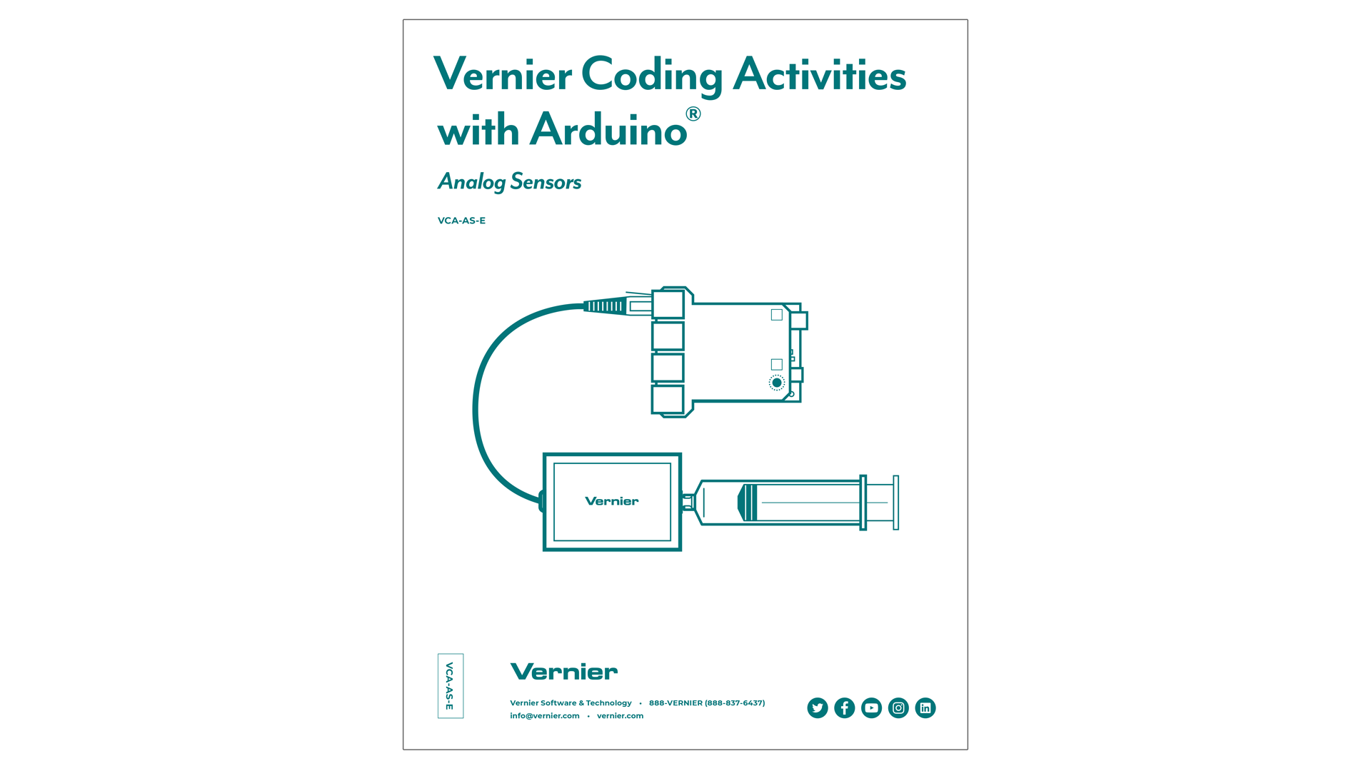 Vernier Coding Activities with Arduino®: Analog Sensors