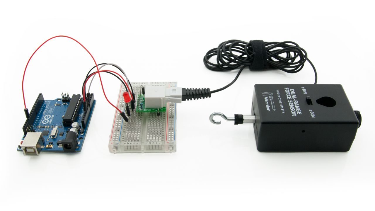 *Arduino accessories and Vernier sensor not included