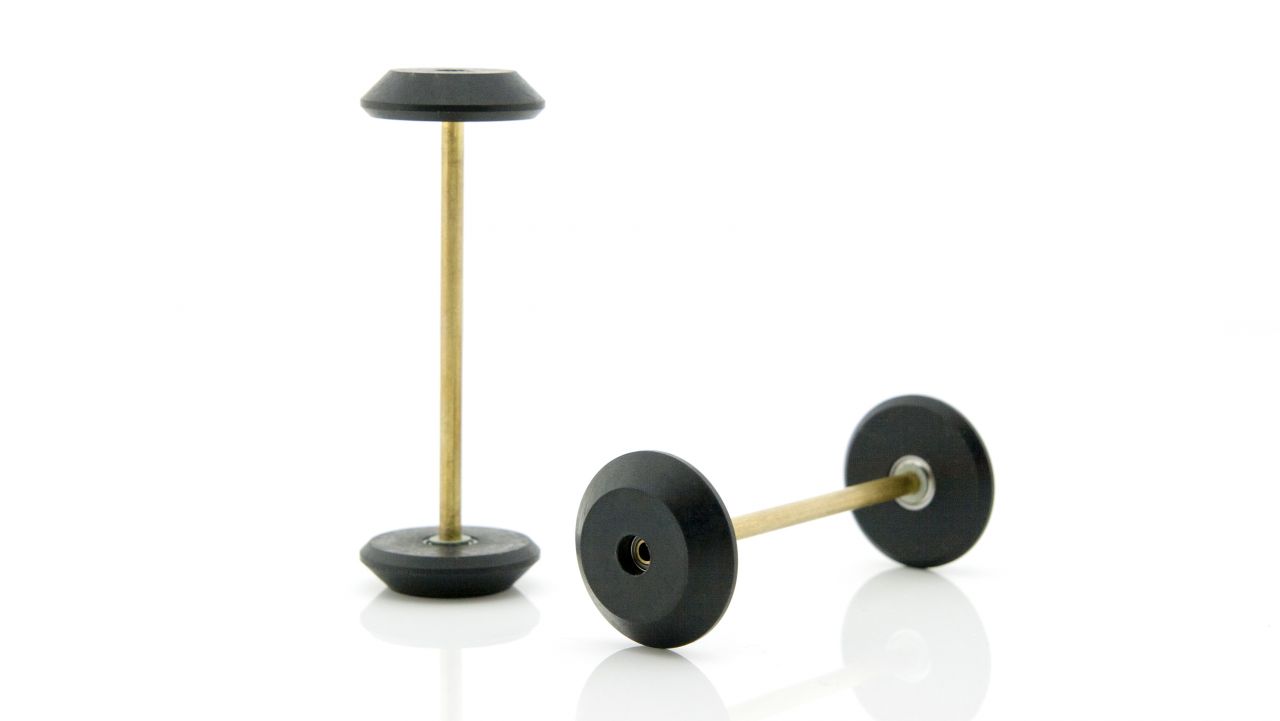 Vernier Dynamics System Axles and Wheels for Cart